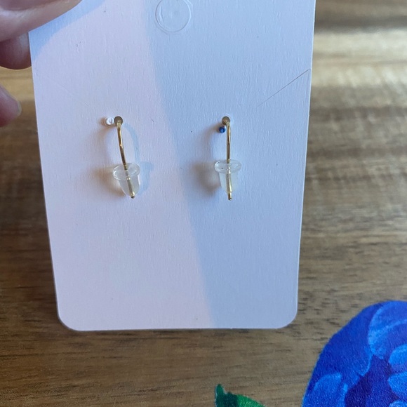 Watermelon Tourmaline earrings high quality elegant hand made ombre gradient - Picture 8 of 11